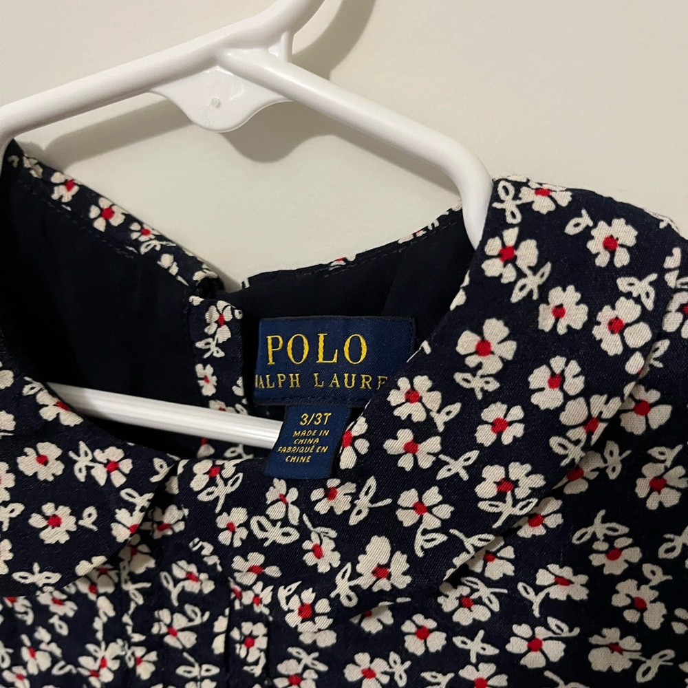 Polo Ralph Lauren Navy dress size 3T